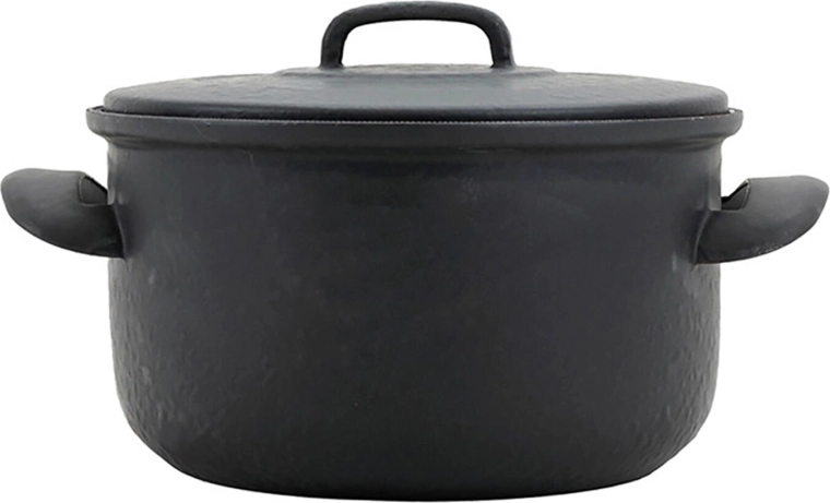 Emaliuotas puodas su dangčiu 20 cm, 3 l BSE