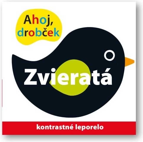 Sveikas, mažyli: Gyvūnai – kontrastinė knygelė – 1 vnt.