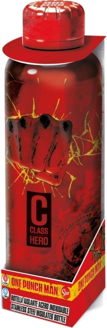Nerūdijančio plieno butelis su One Punch Man motyvu