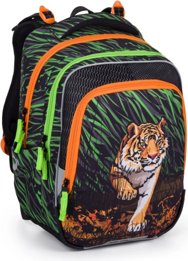 Bagmaster mokyklinė kuprinė BETA 24 B Tigras