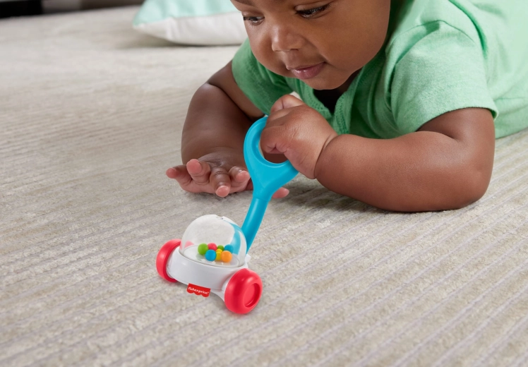 Corn Popper rattle and teether