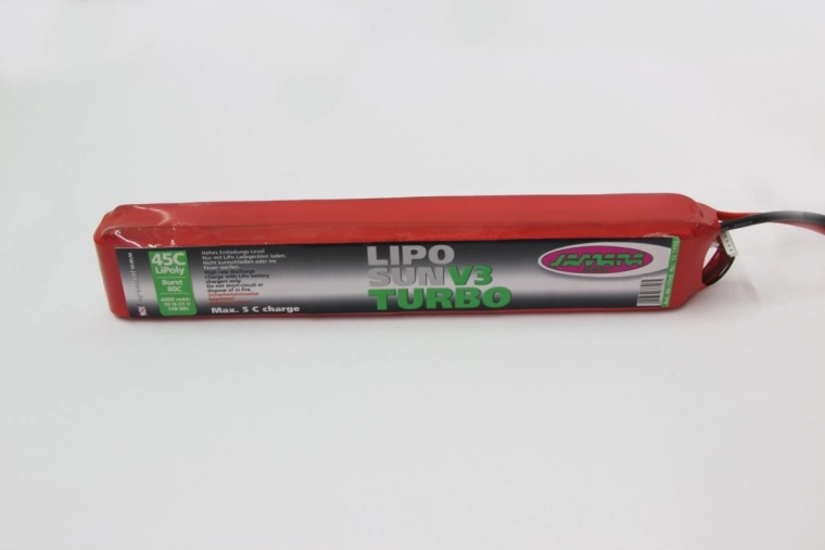 LiPo akumuliatorius LipoSun V3 Turbo 4000 mAh 37 V 45C/80C