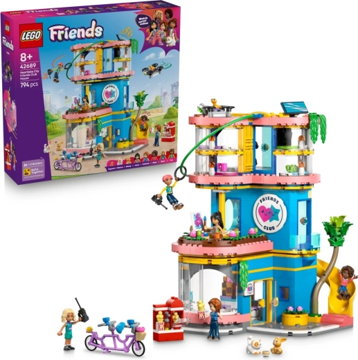 LEGO Friends draugų klubo namelis Heartlake City mieste