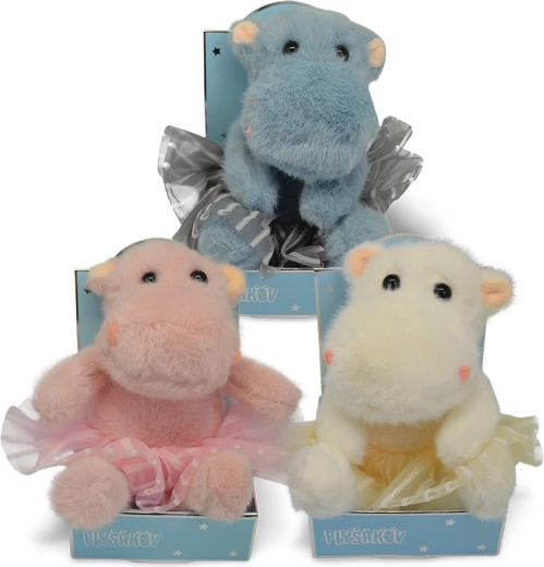 Plush Hippo – 3 Colors