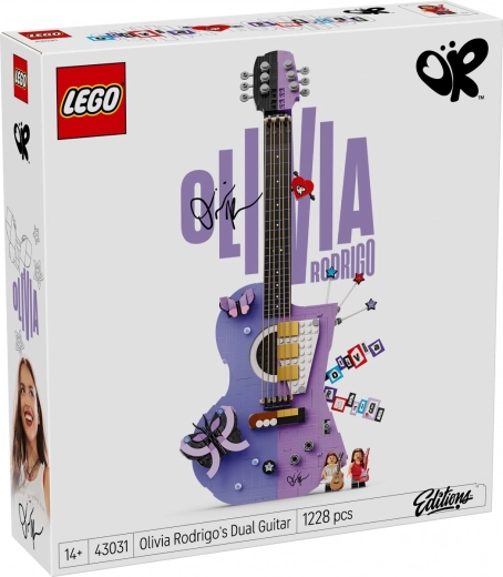 LEGO Editions Music Olivios Rodrigo dviguba gitara