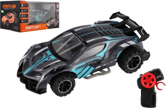 RC sportinis automobilis 2,4 GHz 20 cm, maitinamas baterijomis – Turkio