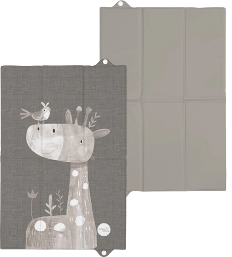 Ceba Baby kelioninis vystymo kilimėlis Basic Friendly Giraffe 60 × 40 cm
