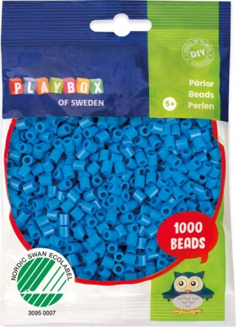 Playbox Ironing Beads - Blue 1000 pcs
