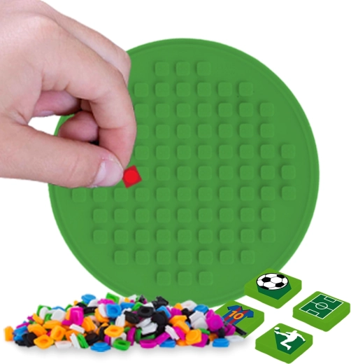 Pixie crew mosaic sticker panel green circle - 1 piece
