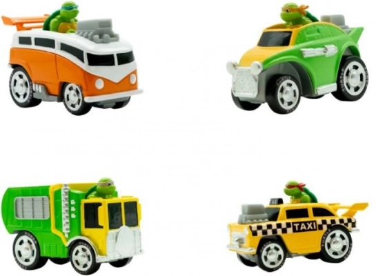 Nindzių vėžliukų metalinis automodelis 1:64