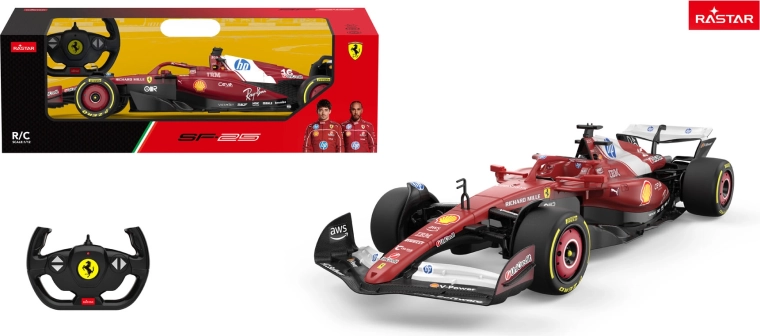 Rastar RC car Ferrari SF-25 1:12 red