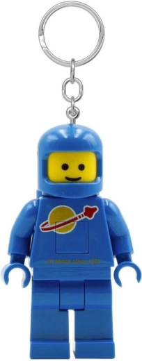 LEGO šviečiantis raktų pakabukas – mėlynas kosmonautas