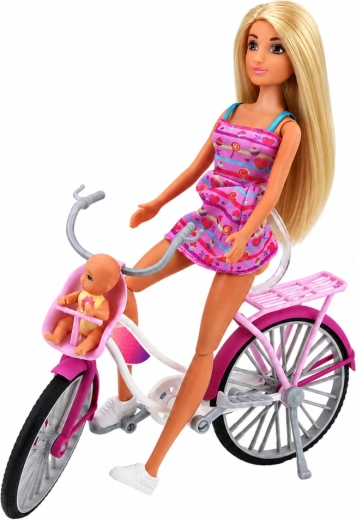 30 cm Anlily doll with long hair