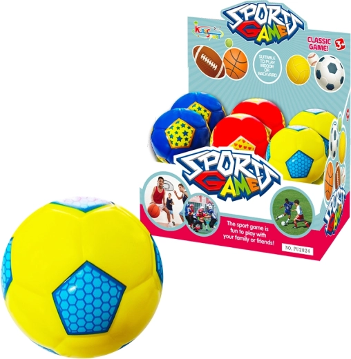 Futbolo kamuolys 12,5 cm (minkštos PU putos) SPARKYS