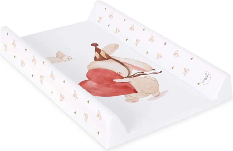 Ceba Baby vystymo kilimėlis ant lovytės su kieta lenta Ultra Light Pierrot 50 × 70 cm