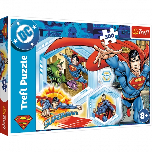 300 dalių dėlionė – nesunaikinamas SUPERMAN nuo Trefl