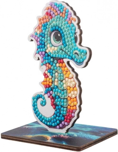 CRYSTAL ART Deimantinis piešimas Jūrų arkliukas