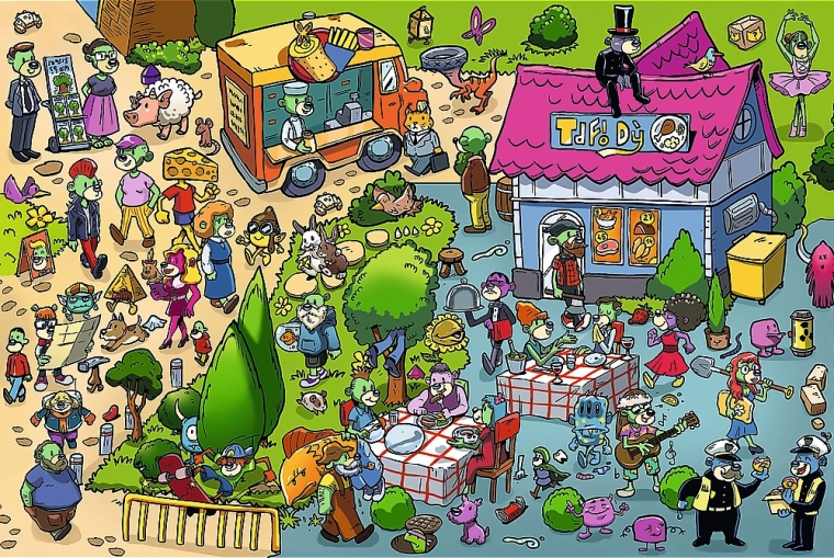 Puzzle Treflics: Spy Guy 160 pieces