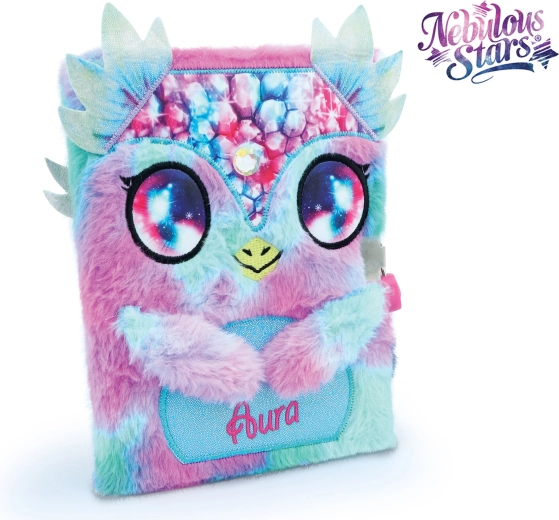 Nebulous Stars Aura Fuzzy Diary - 1 piece
