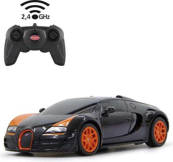 RC Bugatti Grand Sport Vitesse car 1:24 black