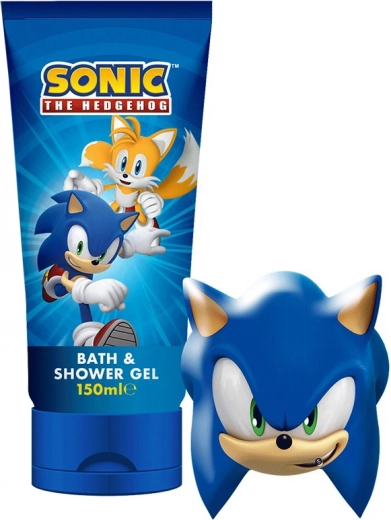 Sonic dovanų rinkinys: dušo gelis ir vonios putos 150 ml su vandens purkštuku