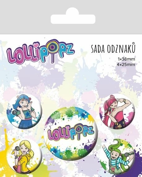 Ženkliukų rinkinys Lollipopz