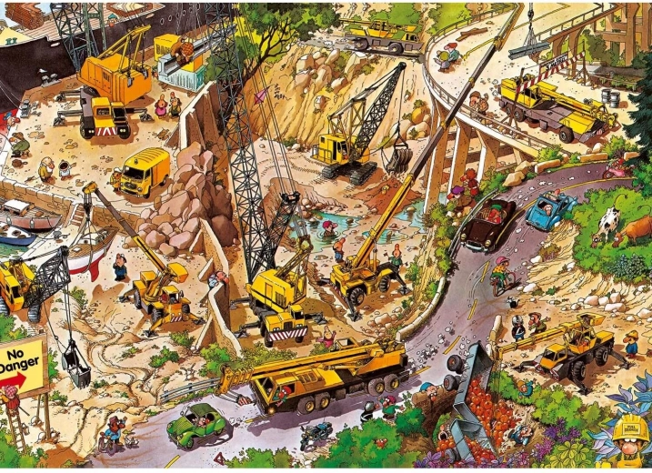 Puzzle HEYE Lock Breaker Tonio 1000 pieces