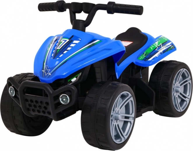 Vaikiškas elektrinis keturratis Little Monster 25 W – Mėlyna