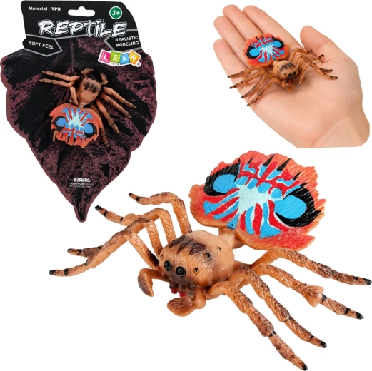 Realistic rubber tarantula figure 12 cm