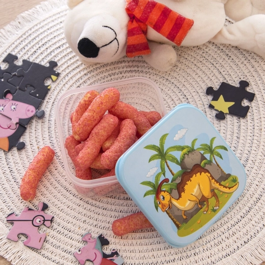 Lengvas plastikas ir kompaktiška kvadratinė forma