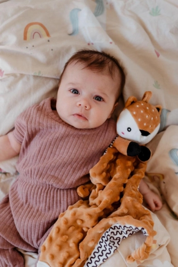 Švelnus barškutis jutiminiam vystymuisi