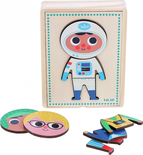 Vilac Dressing Puzzle Jules