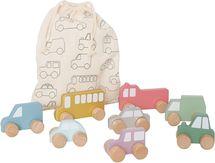 JABADABADO pirmieji automobiliukai (8 vnt.)