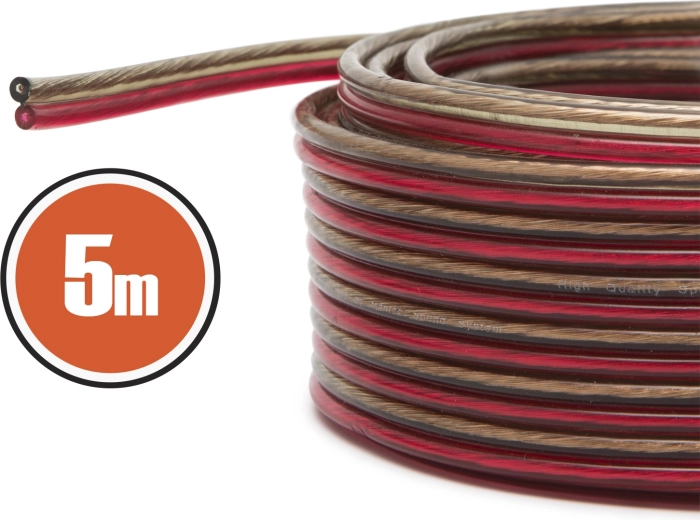 Oxygen-Free Speaker Cable 2 × 1.50 mm², 5 m