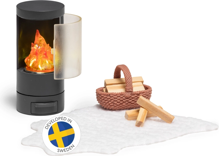 Lundby rinkinys su židiniu lėlių nameliui