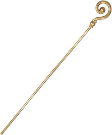 Golden Nicholas Staff