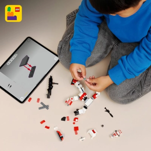 Konstravimas su LEGO Builder programėlės palaikymu