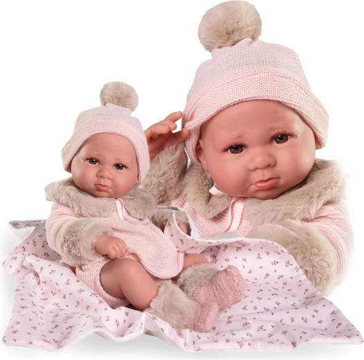 Real Baby Doll Luca with Full Vinyl Body 42 cm