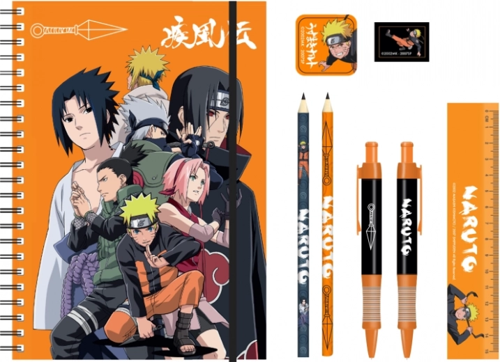 School Set Naruto A4