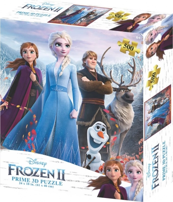 3D dėlionė FROZEN 500 detalių