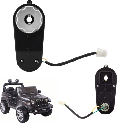 12 V variklis su pavarų dėže vaikų elektriniams automobiliukams