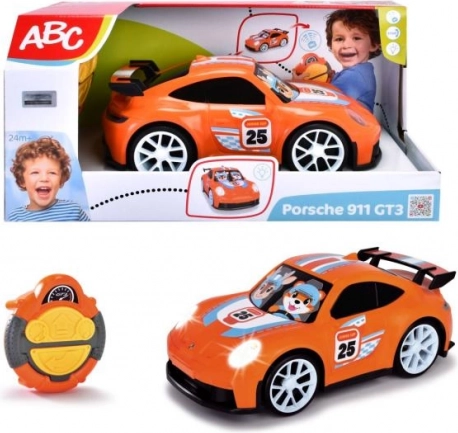Vaikiškas IRC nuotoliniu būdu valdomas automobilis PORSCHE 911 GT3 27 cm