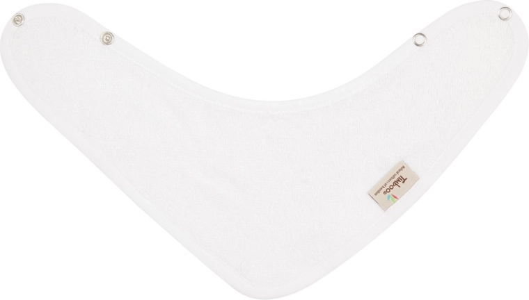 Timboo bandanos tipo seilinukas baltas 36 × 22 cm