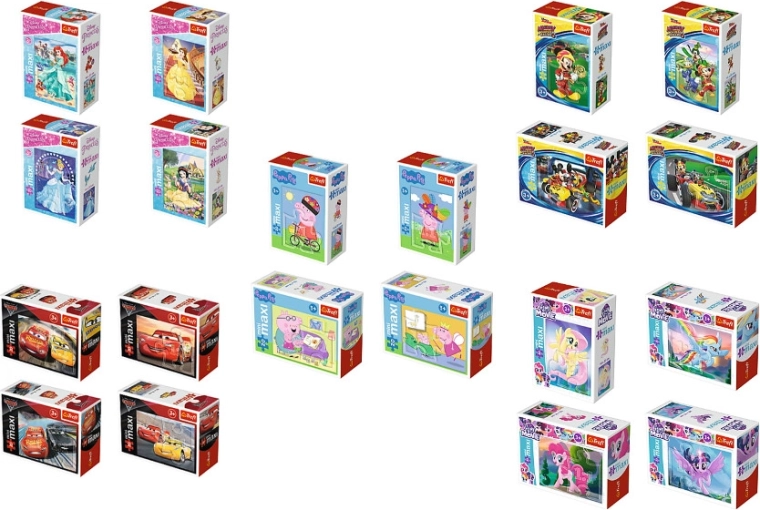 Puzzle Mini Maxi – colorful jigsaws for little ones, 20 pieces