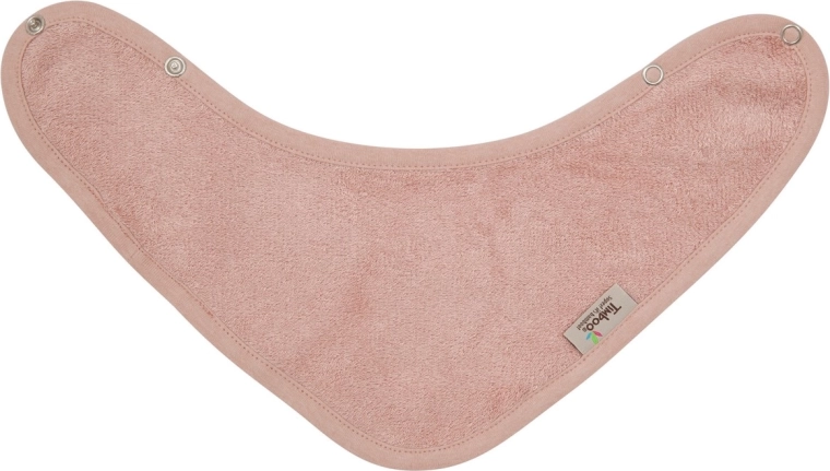 Timboo bandana bib misty rose 36 × 22 cm