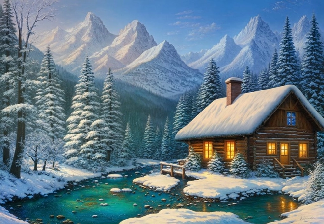 Cherry Pazzi Puzzle Winter Whisper 500 Pieces
