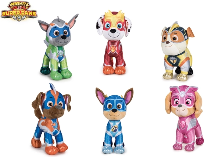 Pliušinis žaislas PAW PATROL Super Mighty Pups 19 cm