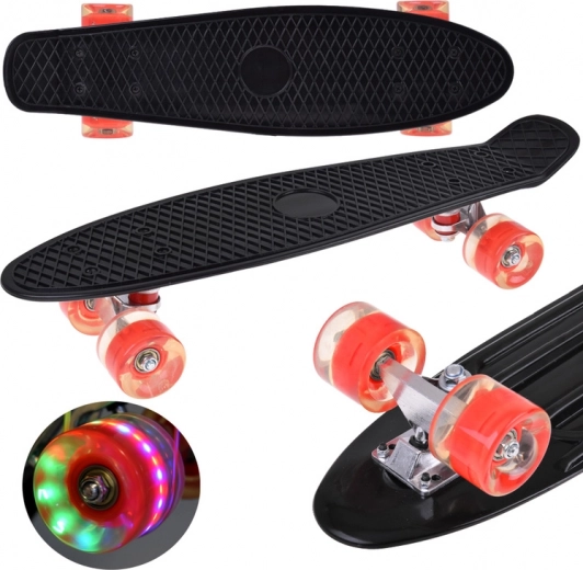 LED „Fiszka“ riedlentė į skateparką su šviečiančiais ratukais