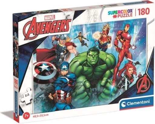 Clementoni dėlionė „Marvel Avengers“, 180 detalių