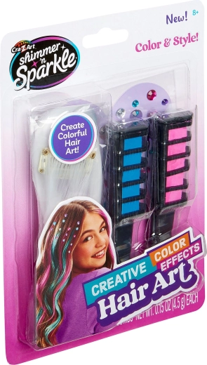 Colorful effects in the hair